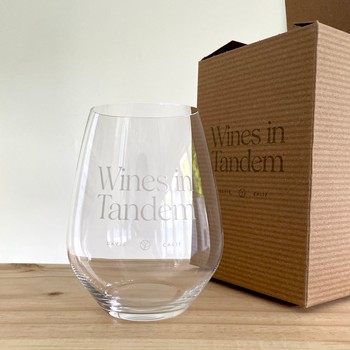 Stemless Logo Wine Glass 1